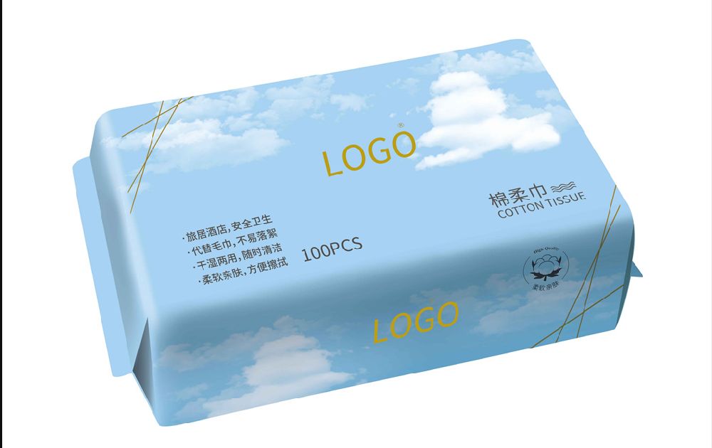 紙巾包裝設計PSD源文件